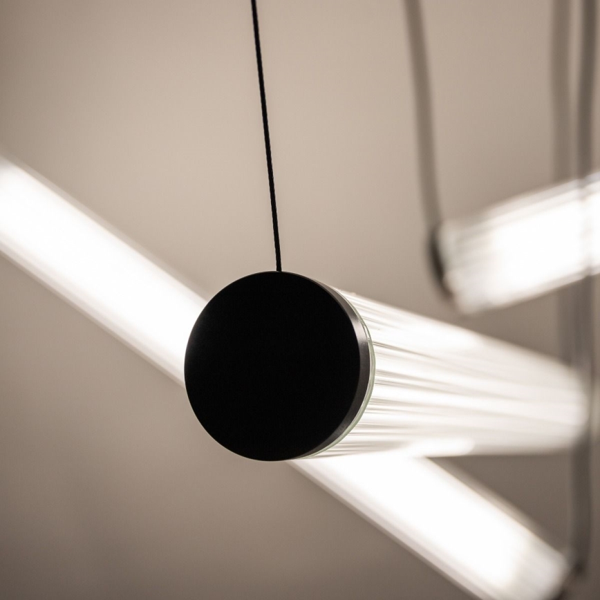Zuma Line - LED-hämardatav rippvalgusti kaabliga LED/64W/230V 2700-6500K must + kaugjuhtimispult