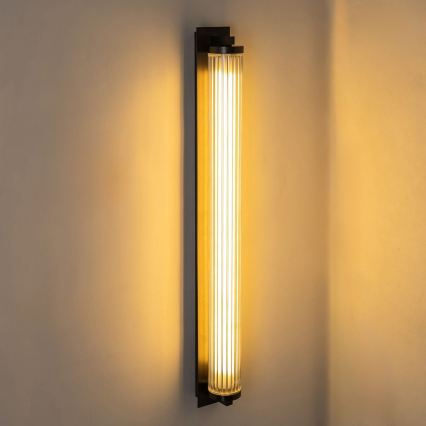 Zuma Line - hämardatav LED-seinavalgusti LED/26W/230V 2700-6500K must + kaugjuhtimispult