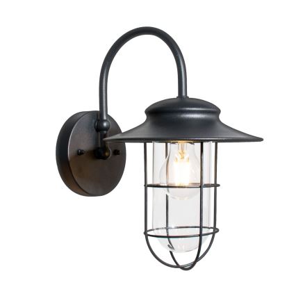 Zuma Line - Väli seinavalgusti 1xE27/60W/230V IP44 must