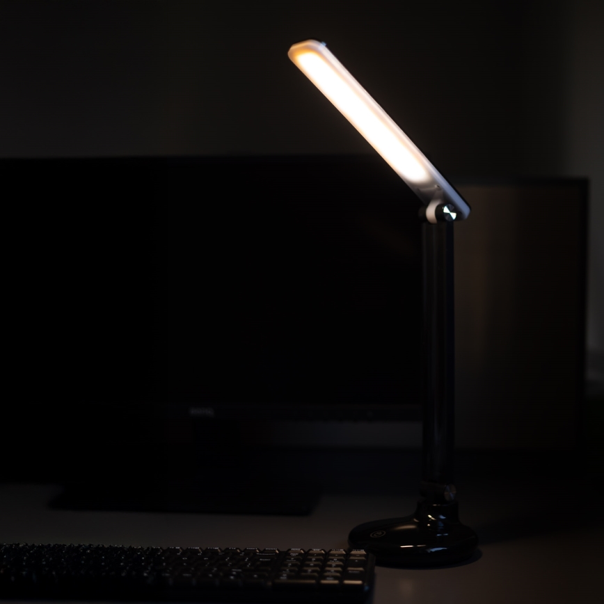 Zuma Line - LED Laetav laualamp LED/6W/1200 mAh 3000/4500/6000K CRI 90 must