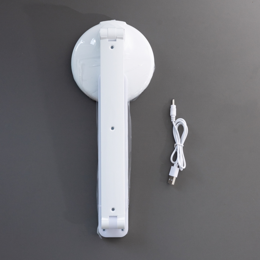 Zuma Line - LED Laetav laualamp LED/6W/1200 mAh 3000/4500/6000K CRI 90 valge