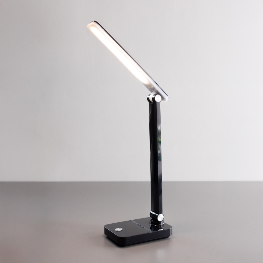 Zuma Line - LED Laetav laualamp LED/8W/1200 mAh 3000/4500/6000K CRI 90 must