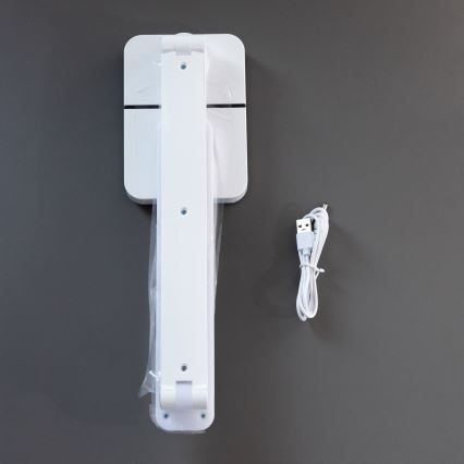 Zuma Line - LED Laetav laualamp LED/8W/1200 mAh 3000/4500/6000K CRI 90 valge