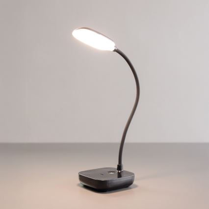Zuma Line - LED Laetav laualamp LED/7W/1200 mAh 3000/4500/6000K must
