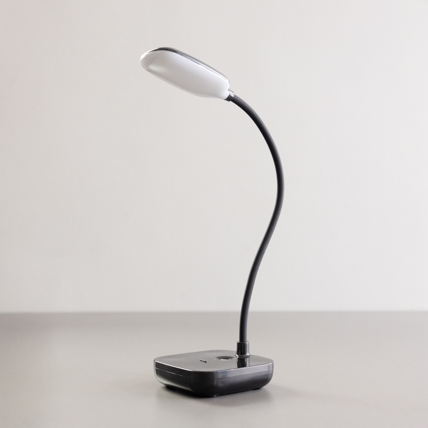 Zuma Line - LED Laetav laualamp LED/7W/1200 mAh 3000/4500/6000K must