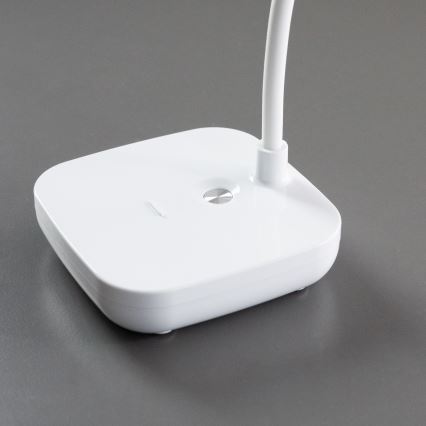 Zuma Line - LED Laetav laualamp LED/7W/1200 mAh 3000/4500/6000K CRI 90 valge