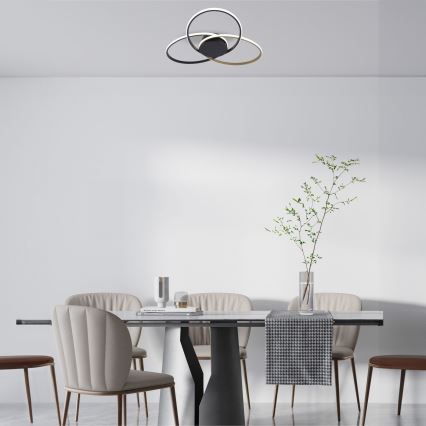 Zuma Line - LED Laevalgusti LED/60W/230V 3000/4000/6000K must/kuldne