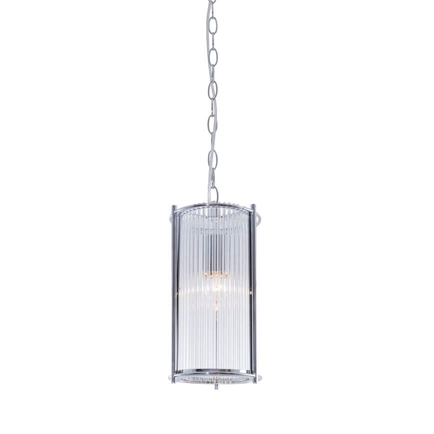 Zuma Line - Lühter 1xE27/40W/230V läikiv kroom