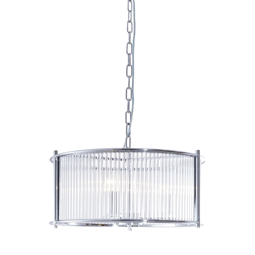 Zuma Line - Lühter 3xE27/40W/230V läikiv kroom