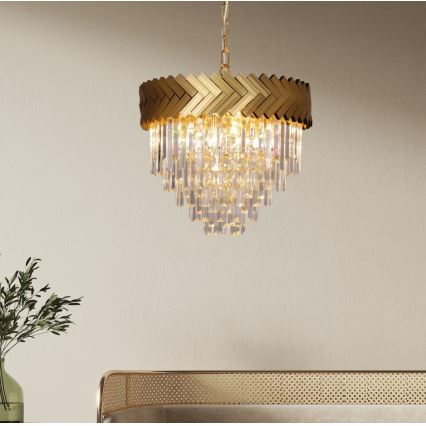 Zuma Line - Lühter 9xE14/40W/230V kuldne