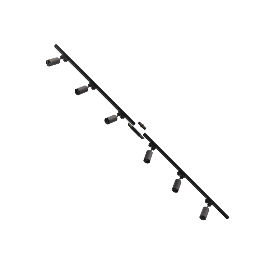 Zuma Line - Kohtvalgusti rööbassüsteemi 6xGU10/35W/230V must