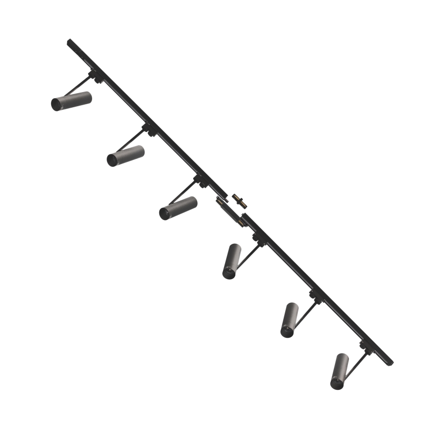 Zuma Line - Kohtvalgusti rööbassüsteemi 6xGU10/35W/230V must