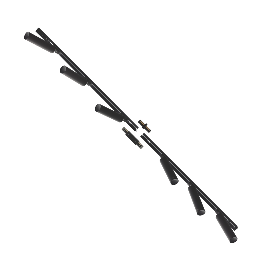 Zuma Line - Kohtvalgusti rööbassüsteemi 6xGU10/35W/230V must