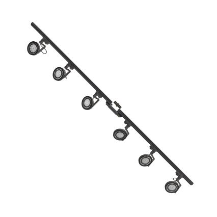 Zuma Line - Kohtvalgusti rööbassüsteemi 6xGU10/10W/230V must