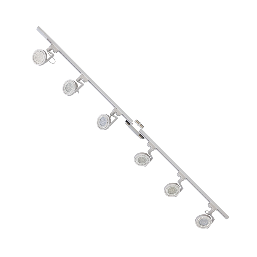 Zuma Line - Kohtvalgusti rööbassüsteemi 6xGU10/10W/230V valge