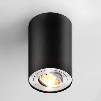 Zuma Line - LED RGBW hämardatav suunavalgusti 1xGU10/4,8W/230V must + kaugjuhtimispult