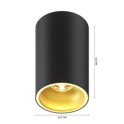 Zuma Line - Kohtvalgusti 1xGU10/50W/230V must/kuldne