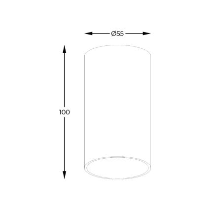 Zuma Line - LED RGBW hämardatav punktvalgusti 1xGU10/4,8W/230V, valge + kaugjuhtimispult