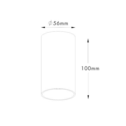 Zuma Line - Kohtvalgusti 1xGU10/50W/230V must