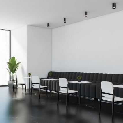 Zuma Line - LED RGBW hämardatav punktvalgusti 1xGU10/4,8W/230V must + kaugjuhtimispult