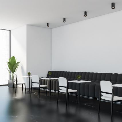 Zuma Line - LED RGBW hämardatav punktvalgusti 1xGU10/6W/230V must + kaugjuhtimispult