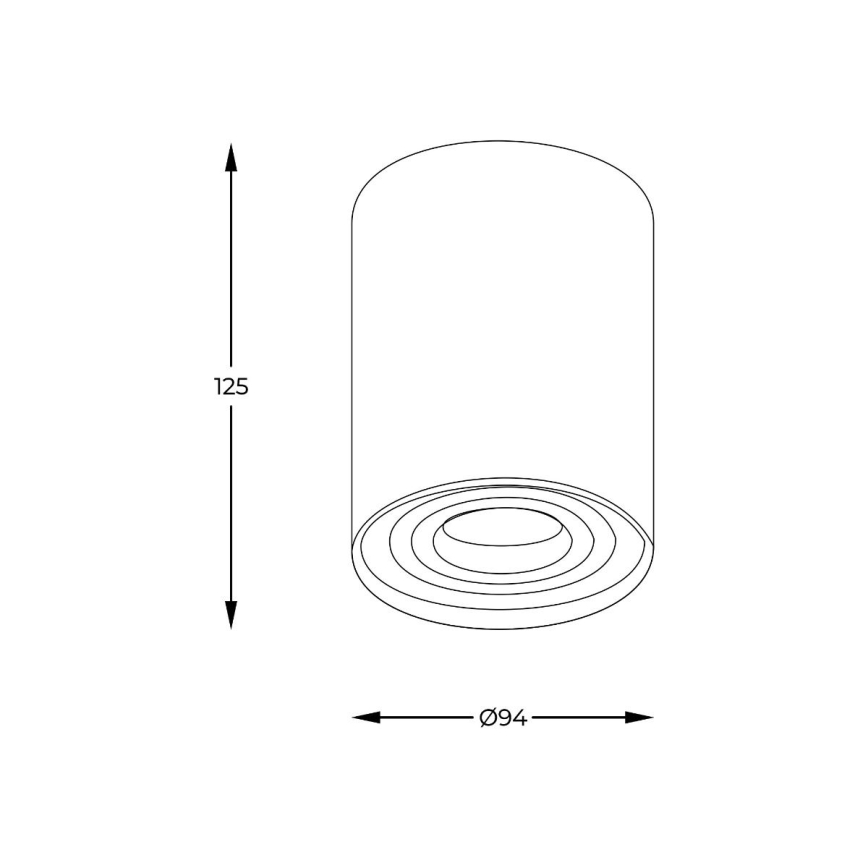 Zuma Line - LED RGBW hämardatav spotvalgusti 1xGU10/6W/230V kuldne + kaugjuhtimispult