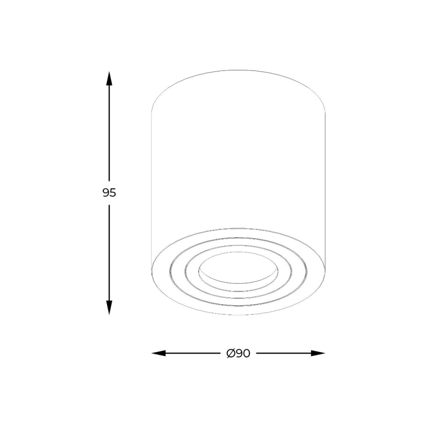 Zuma Line - LED RGBW hämardatav vannitoa punktvalgusti 1xGU10/4,8W/230V IP44 valge + kaugjuhtimispult
