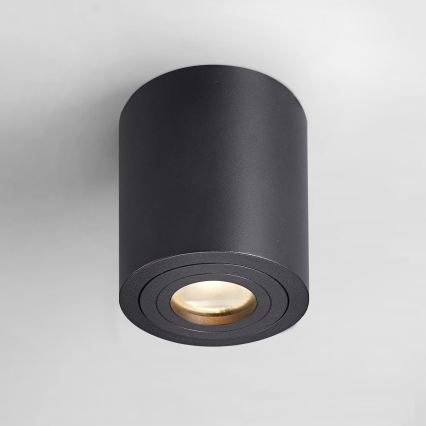 Zuma Line - LED RGBW hämardatav vannitoa suunavalgusti 1xGU10/4,8W/230V IP44 must + kaugjuhtimispult