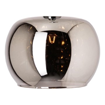 Zuma Line - Asendusklaas lühtrile G9 Ø 13 cm suitsuhall