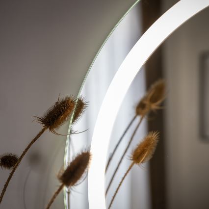 Zuma Line - Vannitoa LED-seinapeegel taustvalgustusega, LED/36W/230V, 3000/4000/6000K, läbimõõt 80 cm, IP44