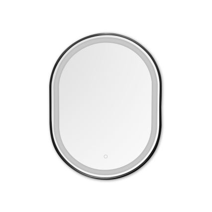 Zuma Line - LED Vannitoa seinapeegel tagatulega LED/24W/230V 3000/4000/6000K 70x50 cm IP44 must