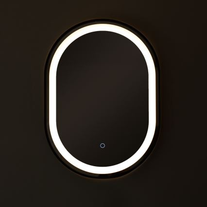 Zuma Line - LED Vannitoa seinapeegel tagatulega LED/24W/230V 3000/4000/6000K 70x50 cm IP44 must