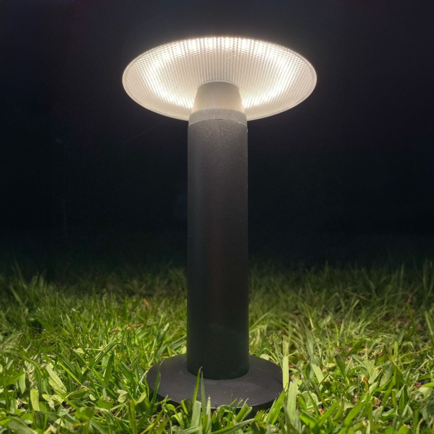 Zuma Line - LED Hämardatav päikesepaneeliga laetav laualamp LED/2W/2000 mAh IP44 must