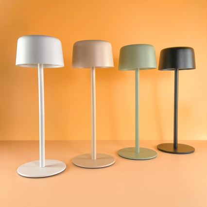 Zuma Line - LED Hämardatav laetav laualamp LED/2W/1200 mAh IP44 must