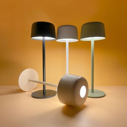 Zuma Line - LED Hämardatav laetav laualamp LED/2W/1200 mAh IP44 valge