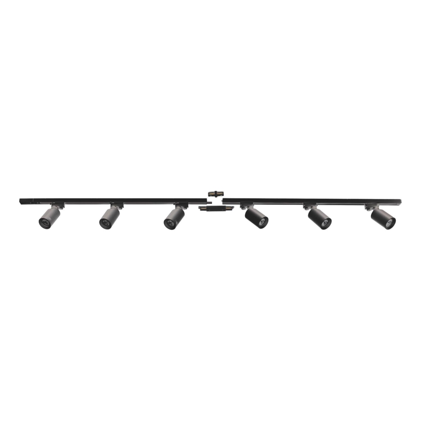Zuma Line - Kohtvalgusti rööbassüsteemi 6xGU10/35W/230V must