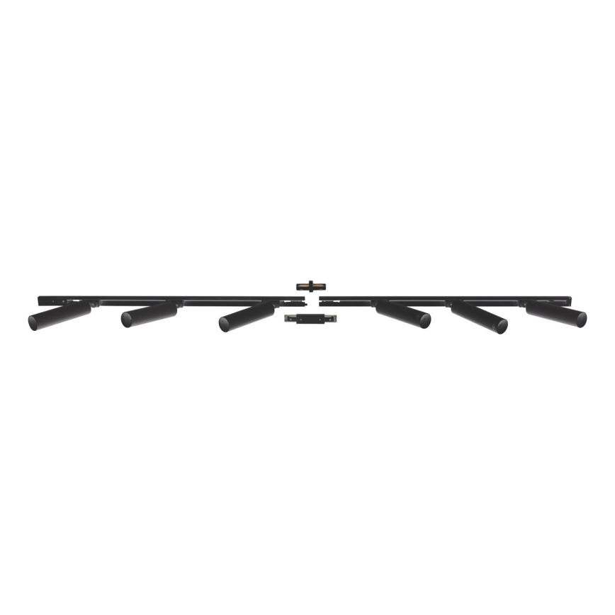 Zuma Line - Kohtvalgusti rööbassüsteemi 6xGU10/35W/230V must