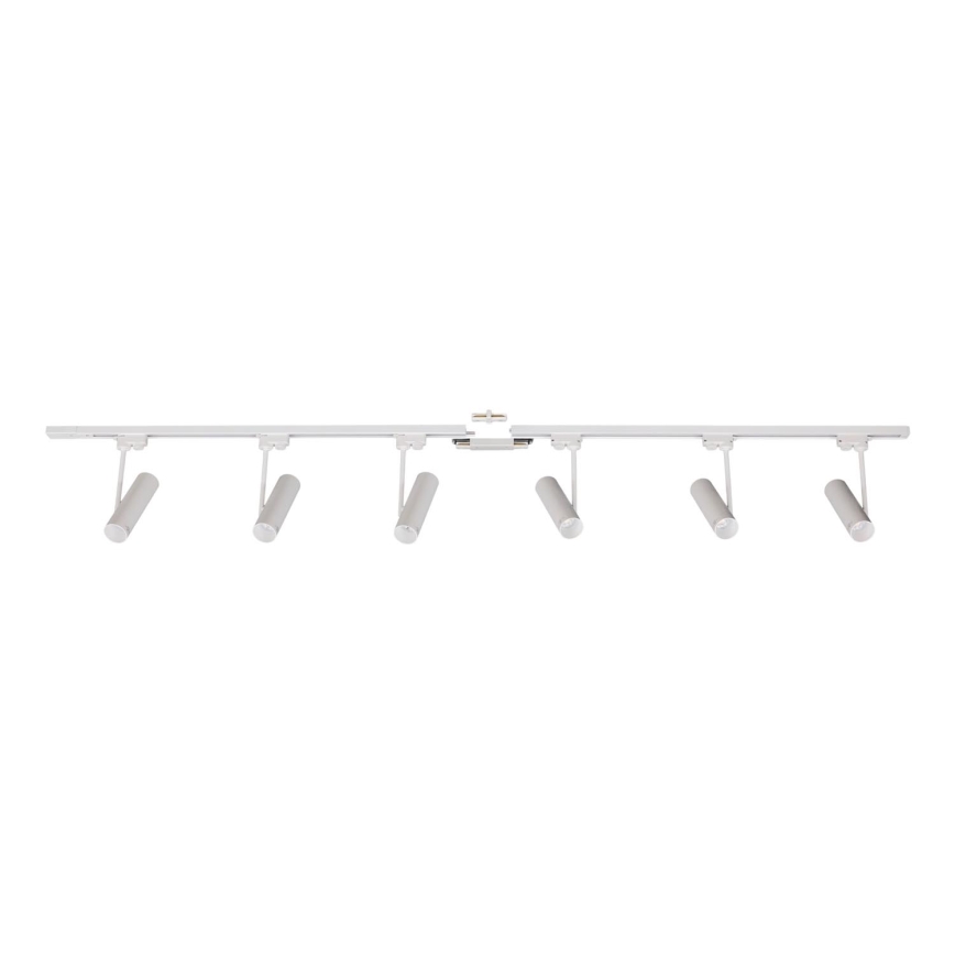 Zuma Line - Kohtvalgusti rööbassüsteemi 6xGU10/35W/230V valge
