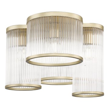 Zuma Line - laelamp 4xE27/15W/230V, läbimõõt 48 cm, kuldne