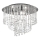 Zuma Line - Laelamp 4xG9/25W/230V, Ø 35 cm, läikiv kroom/läbipaistev