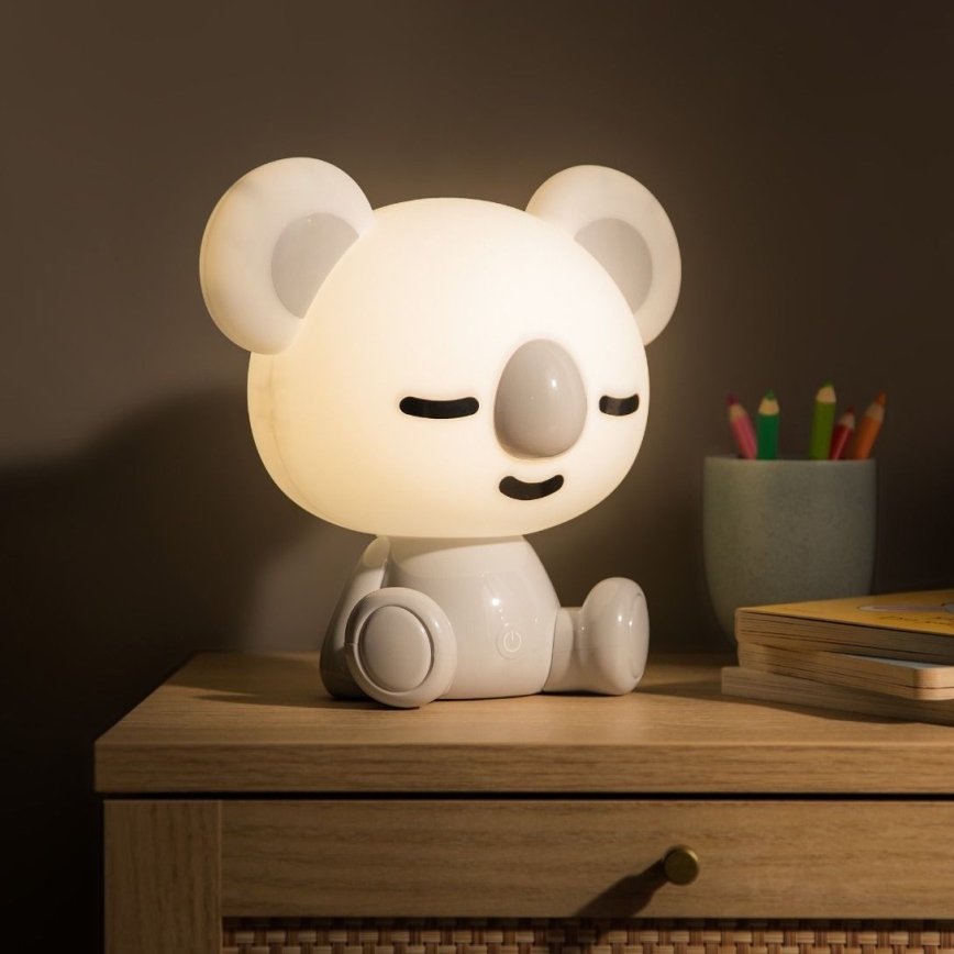 Zuma Line - LED Hämardatav children's puutetundlik laualamp LED/3W/230V koaala hall