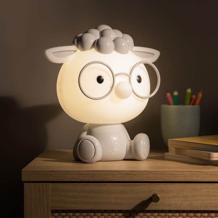 Zuma Line - LED Hämardatav children's puutetundlik laualamp LED/3W/230V lammas hall