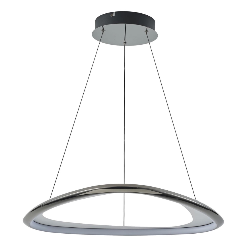 Zuma Line - LED Hämardatav lühter LED/34W/230V 3000K must läikiv kroom