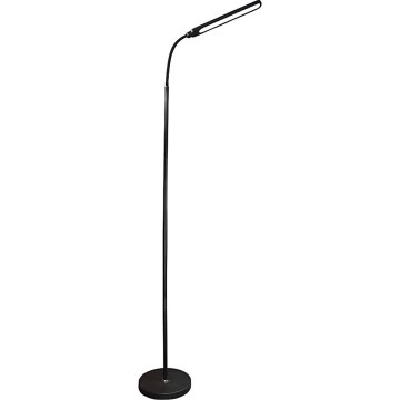 Zuma Line - LED Hämardatav põrandalamp LED/10W/230V 3000/4500/6500K must