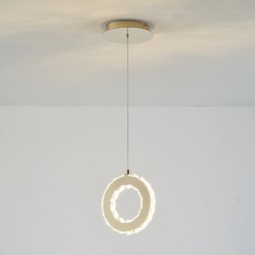 Zuma Line - LED-hämardatav rippvalgusti kaabliga LED/10W/230V kuldne