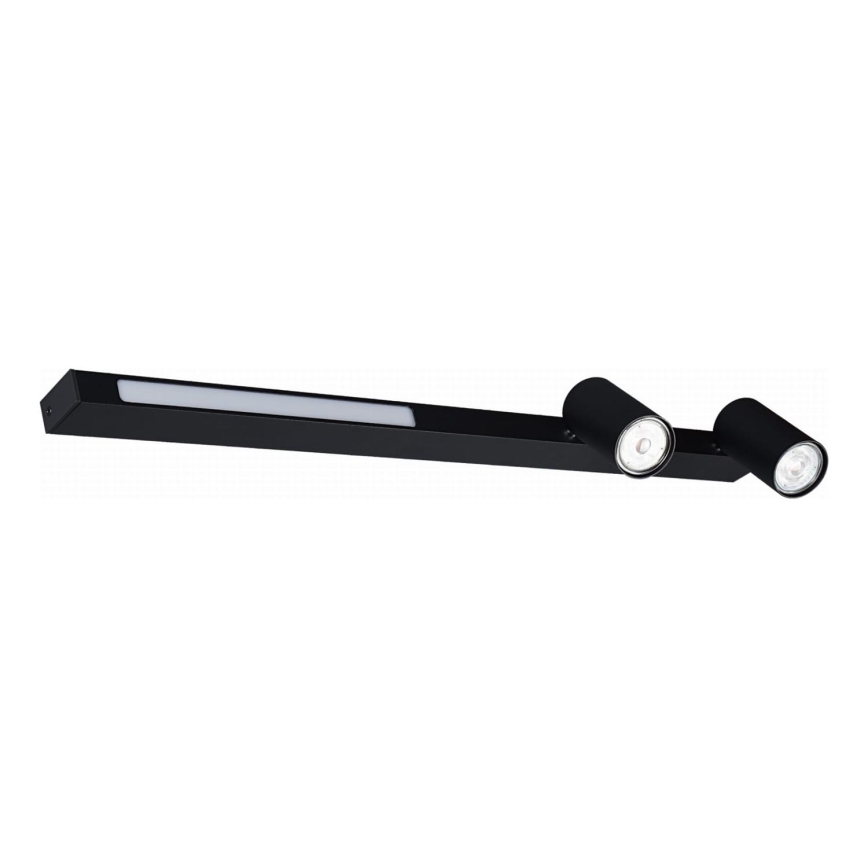 Zuma Line - LED Kohtvalgusti seinale 2xGU10/5W/230V + LED/8W must