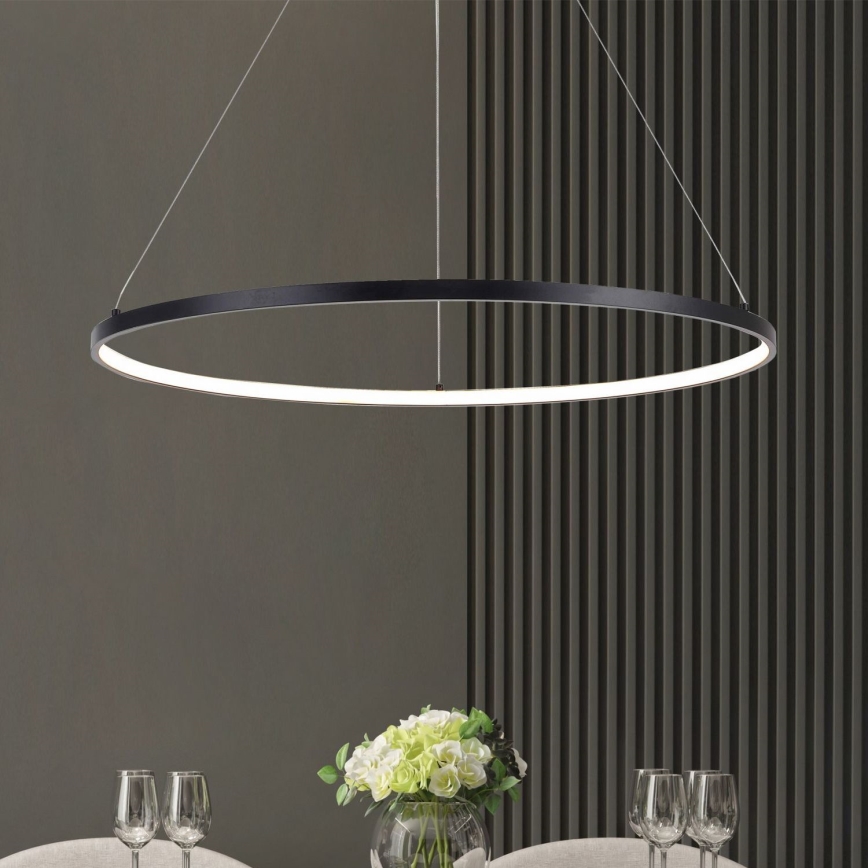 Zuma Line - LED Lühter LED/36W/230V 3000/4000/6000K d. 80 cm must