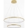 Zuma Line - LED Lühter LED/40W/230V kuldne