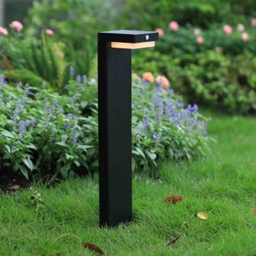 Zuma Line - LED Päikesepaneeliga valgusti koos liikumis- ja hämardusanduriga LED/4,5W/2000 mAh IP44 must