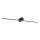 Zuma Line - LED Peeglivalgustus vannituppa LED/8W/230V 60 cm IP44 must